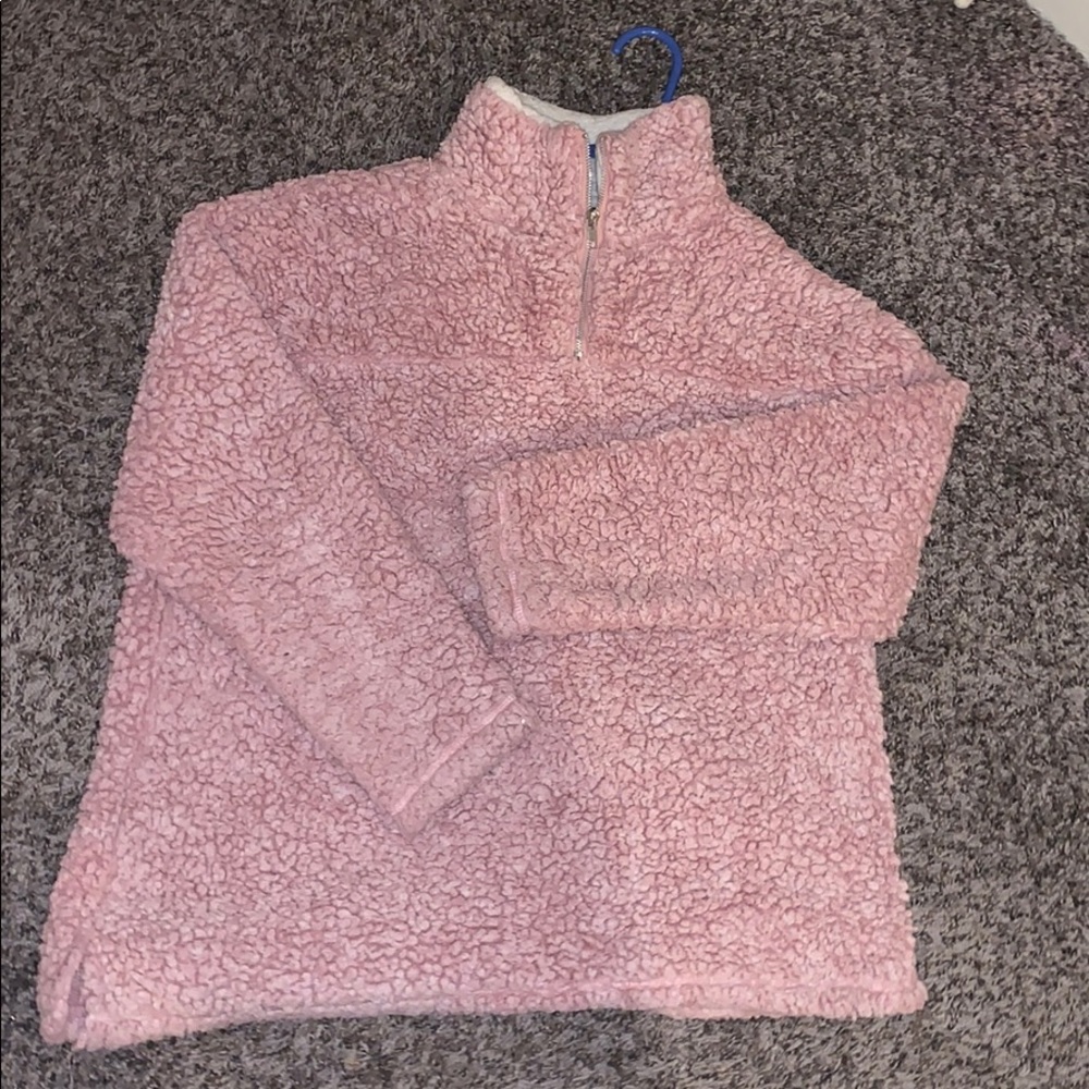 Baby pink sherpa🌷